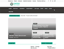 Tablet Screenshot of linkingtribes.com
